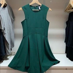 Olive green dress